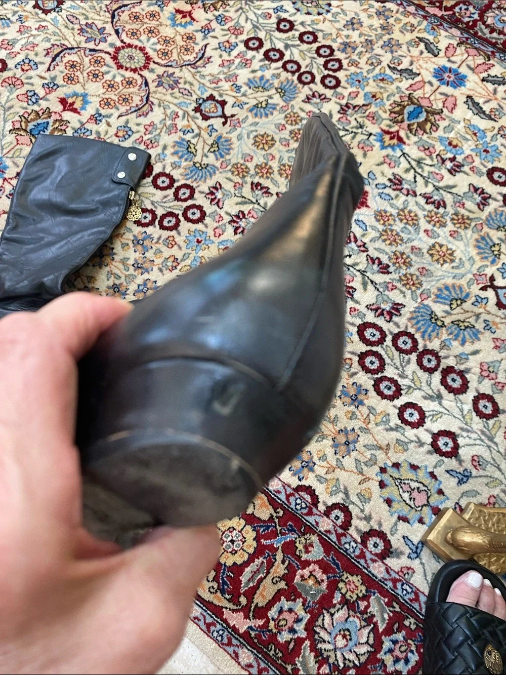 Italian leather boots